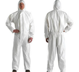 Lamineli İlaçlama Tek Kullanımlık Tulum